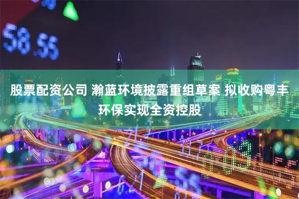 股票配资公司 瀚蓝环境披露重组草案 拟收购粤丰环保实现全资控股
